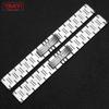 Stainless Bracelet Steel Solid Metal Watchband 16mm 17.5mm 20mm 22mm 23mm for T-ANk S-OLO Watch Band Couples Watch Strap