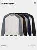 American-Style Raglan Color Block Hoodie: Trendy Unisex Casual, Loose-Fit, Long Sleeve