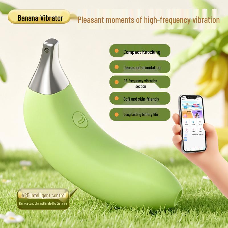 Chuchen Remote-Control Banana Clitoral Stimulator Vibrator