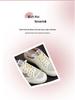 Women's Retro Patchwork Distressed Star Sneakers - Spring 2025, Casual Lace-Up Flat White Shoes