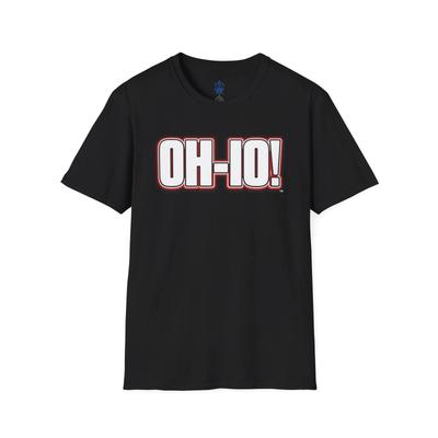 Buckeyes Tee "OH-IO!" Iconic OHIO Chant T Shirt