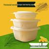 Biodegradable Corn Starch Square Food Container, 650ml
