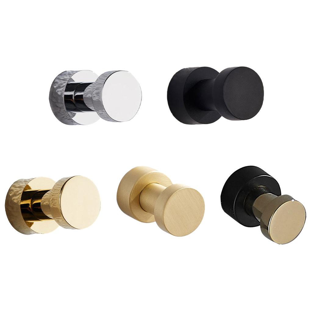 Copper Modern Towel Hooks For Bath - Wide Applications Brass Adhesive Hanger Modern Design Powerful Self-Adhesive