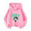 Kpop Christmas Leisure Children's Hoodie Halloween Korean Fashion Witch Hunting Fans Essential Girls'  Top