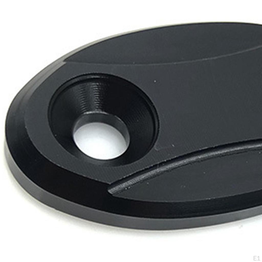 2 Pieces Motorcycle Mirror Mount Riser Decorative Mirrors Rearview Base Seat Covers