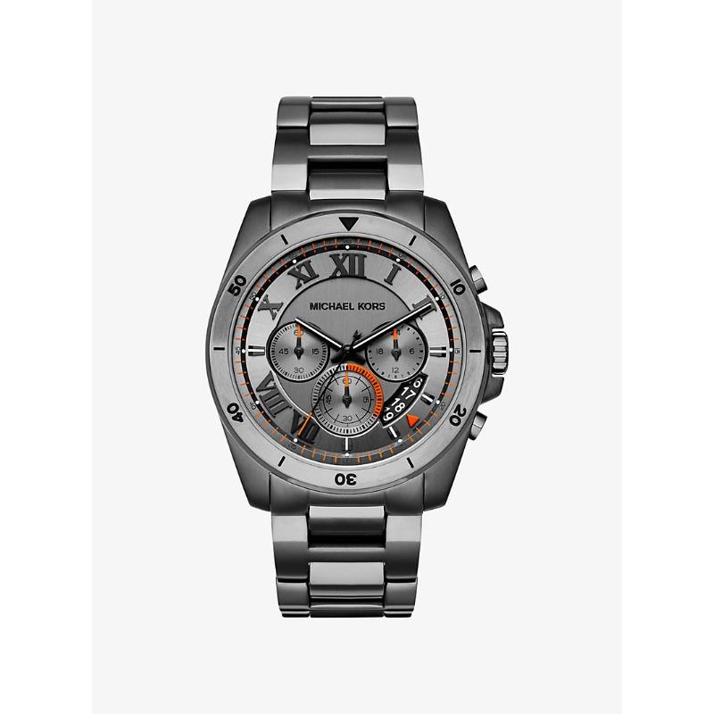 

Часы Michael Kors Brecken с оружейным покрытием MK8465 темно-серого