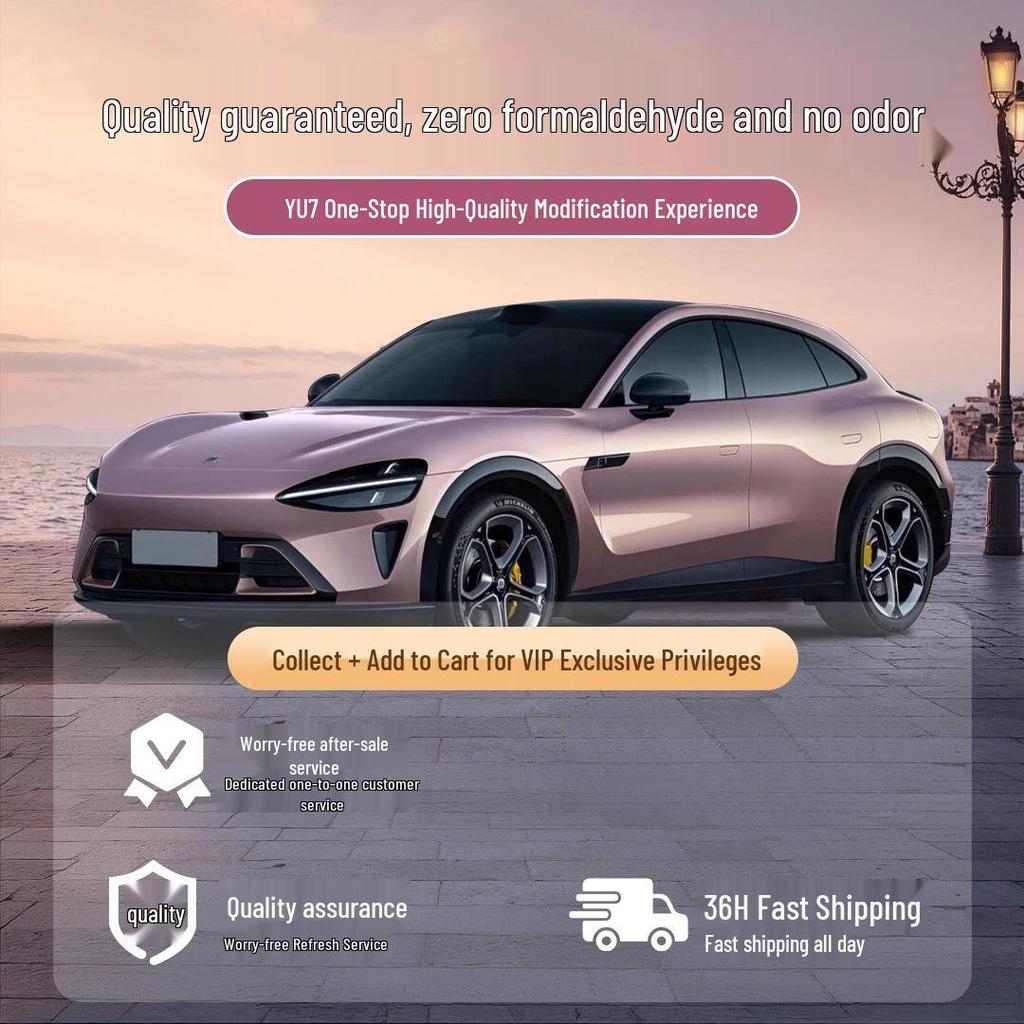 Xiaomi YU7 Front Hood Air Intake Anti-Clogging Cover and Insect Net for Engine Compartment & AC Protection