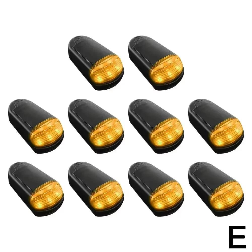 Solar Powered Cab Lights Cab Marker Roof 16LED Light F150 For Dodge RAM Lamp For Pickup Truck Roof Mouse Light For Car
