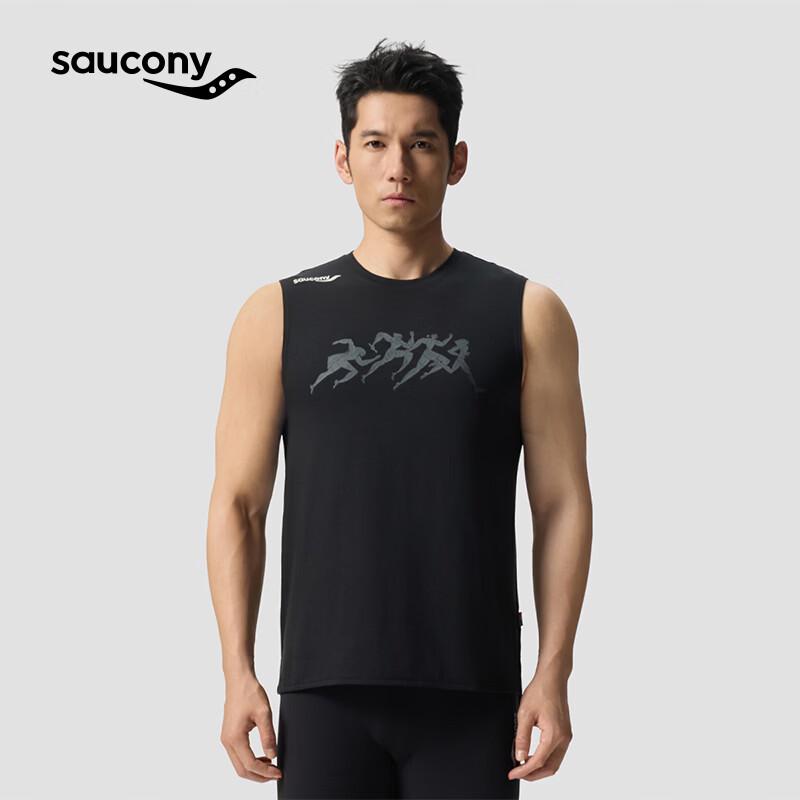 Saucony Men's Merino Wool Running Tank Top