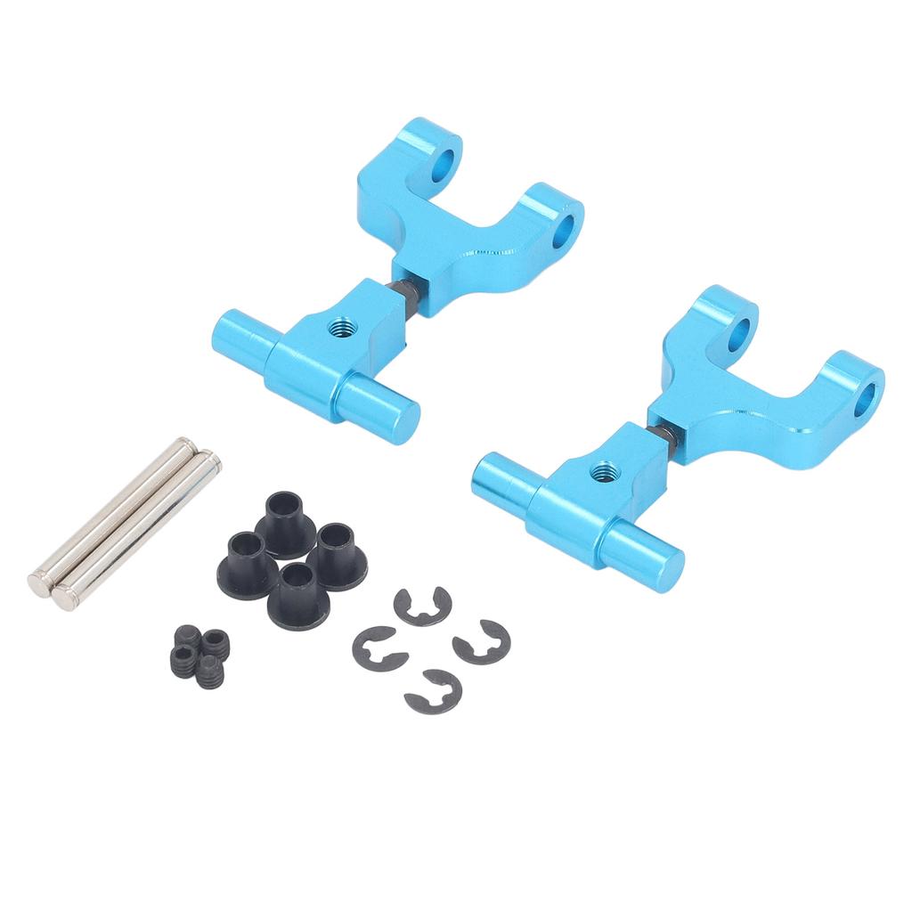 2pcs Aluminum Alloy Rear Upper Arms for  TT02 1/10 RC Car Rear Upper Arms Upgrade Parts Blue