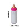 Baby Doll Feeding Bottle Disappearing Milk/Juice Magic Bottle Pretend Play Feeding Toy for Kids Gift Dolls Accessories