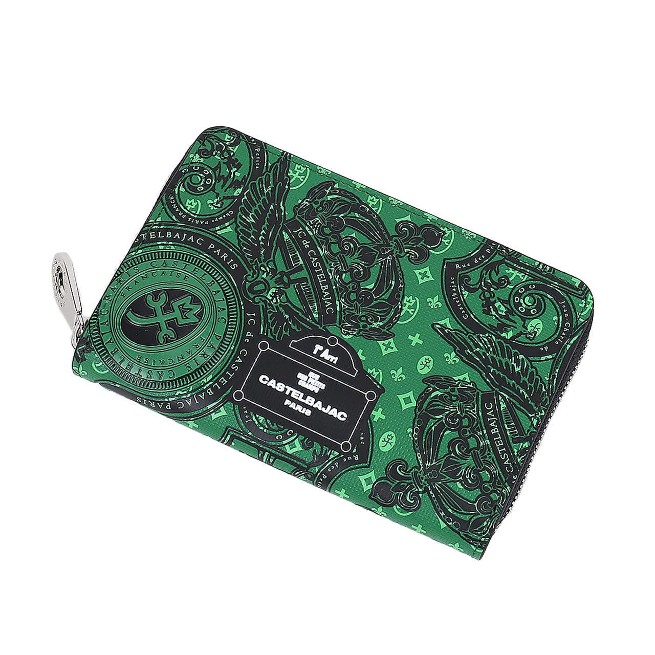 

Маленький кошелек Castelbajac Versa на молнии 067622, Складной, Зеленый, зелёный