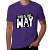 clothes mens t shirts casual stylish New This is the way grogu TShirt Short sleeve man Short Sleeve Cotton Summer Cartoon 2024