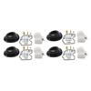 High Quality Carburetor Repair 4Pcs BANDIT CARBURETOR GASKETS For SUZUKI GSF1200 GSF1200S KIT Metal And Rubber
