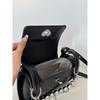 IELGY lock love chain cylinder bag, high-end shoulder messenger bag