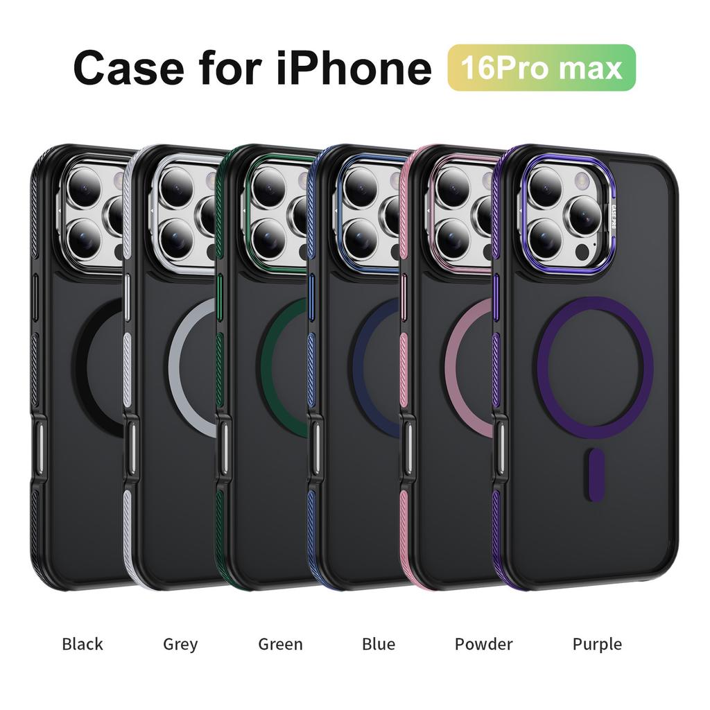 Hot Selling for IPhone16E Phone Case 2-in-1 Skin Feel for Apple 16 Stand Magnetic Phone Protective Case