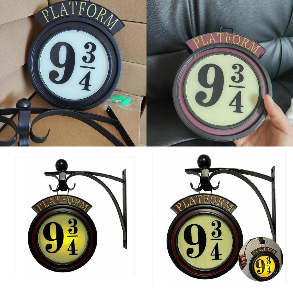 Harry Potter Hängende 9 34 Nachtlicht LED Wandlampe Für Heimdeko