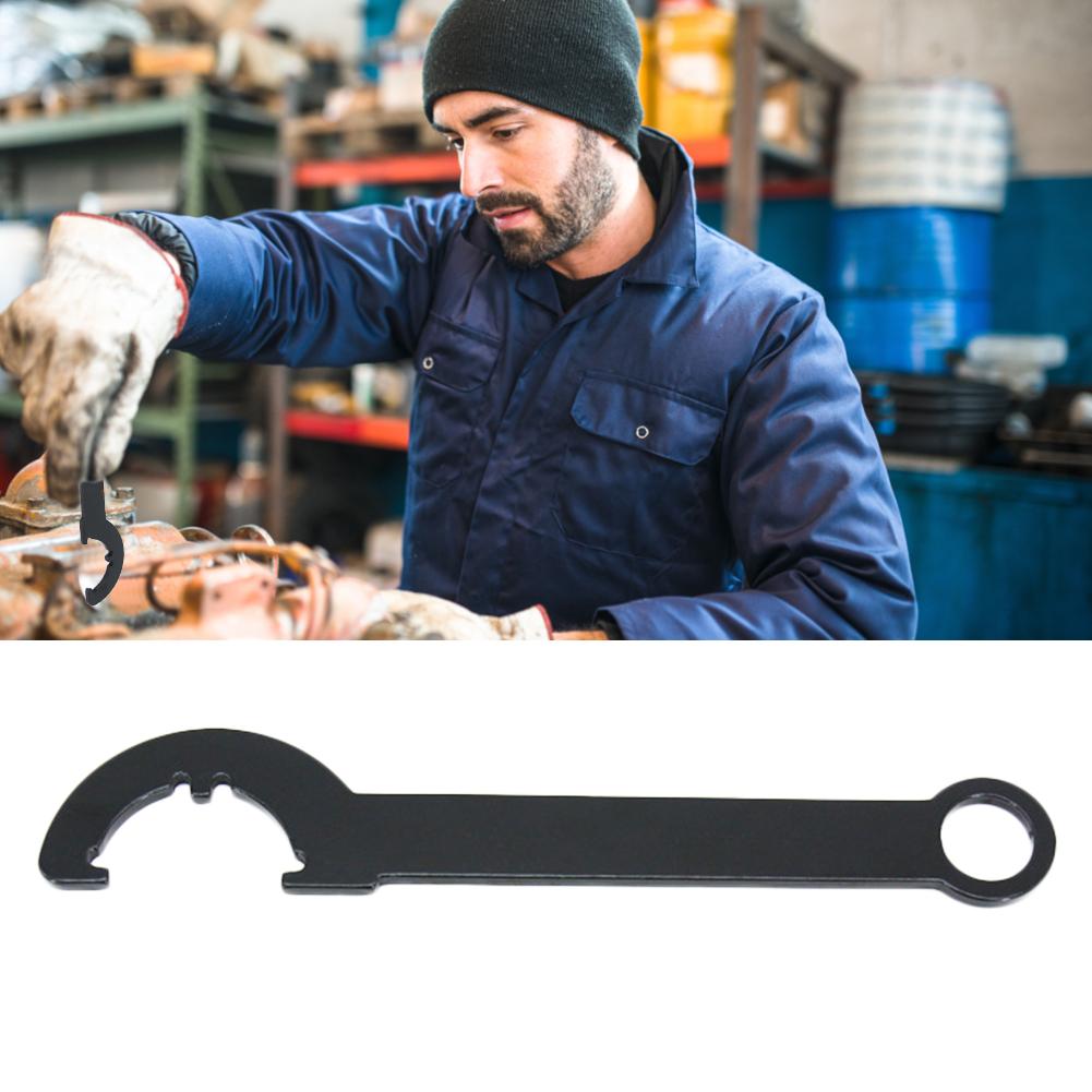 Castle Nut Wrench Adjustable Clamping Nut Wrench Locknut and Reinstall High-carbon Steel Accessories for Car Maintenance