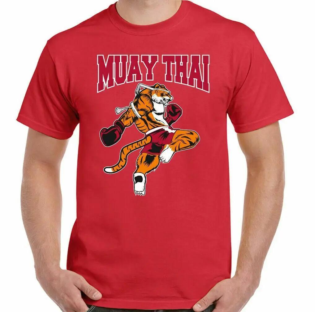 

Muay Thai Tiger MMA Kick Boxing TShirt Summer Cotton ONeck Short Sleeve Mens T Shirt New S3XL S