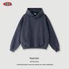 BE Men's Wear | 2025 Autumn/Winter Loose Fit Fleece-lined Retro Streetwear Hoodie Set for Men