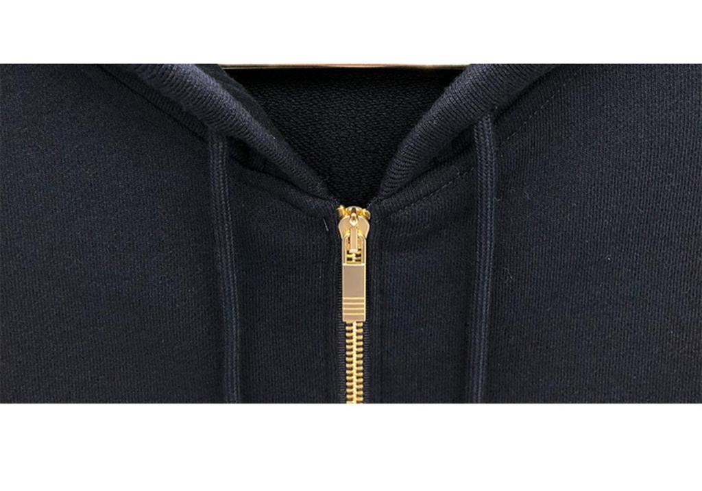TIME BREATHE Unisex Zip-Up Hooded Sweatshirt: Spring/Autumn Streetwear Jacket