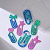 Paperclip Silicone Molds Resin Bookmarks Silicone Mould For Epoxy Resin Crafting Candle Paper Clamp Jewelry