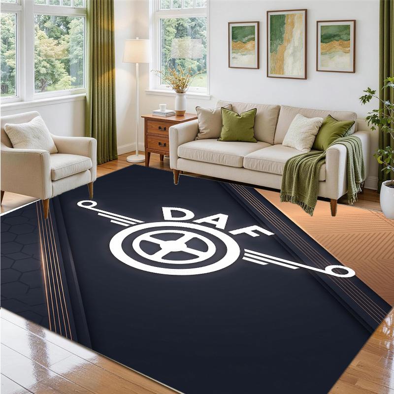 Tappeto DAF Design in Velluto di Cristallo Morbido Tappetino Decorativo per Ingresso Camera da Letto