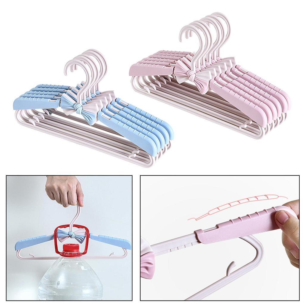 Children's Multifunctional Adjustable Coat Rack, Extendable Clothes Hanger, for