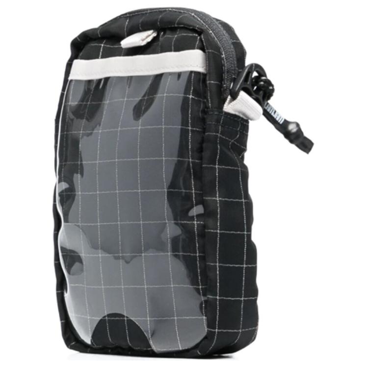 Converse Polyurethane Shoulder Bag Regular Unisex Black 10022286A01