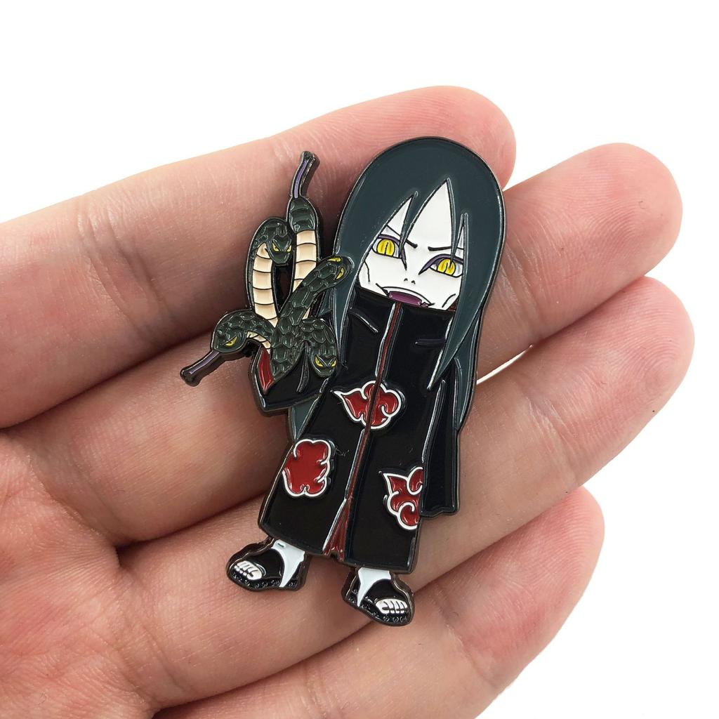 Anime Brosche Naruta Akatsuki Deidara Uchiha Itachi Brosche Cartoon Metall Abzeichen Tasche Dekoration