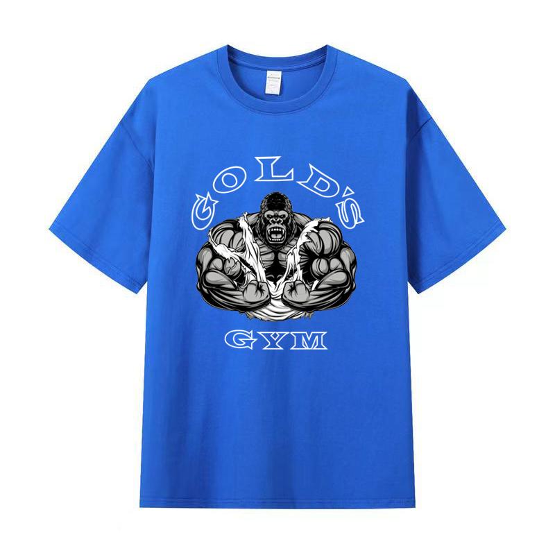 Tricou de vară pentru bărbați Tricou imprimat cu mâneci scurte din bumbac de înaltă calitate Tricou pentru femei Cămașă sport la modă Top de jogging casual