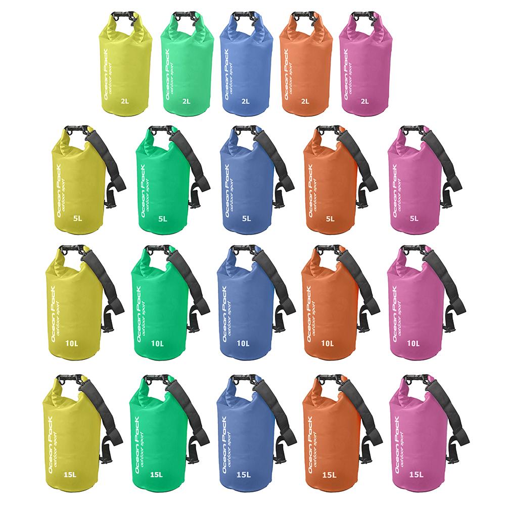 Waterproof Swimming Bag Dry Sack Lightweight Phone Camera Pouch Floating Outdoor Boating Kayaking Camping Bag