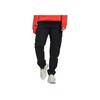 adidas Casual Sports Capsule Series Logo Print Multi-Pocket Cargo Pants Women Bottoms Black HM2906