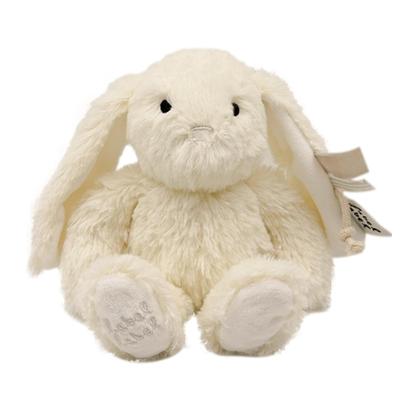 Labellabel Plush Animal Fluffy Baby First Baby Shower Gift Christmas Gift Toy, Toy, (Rabbit, Ivory, Small),