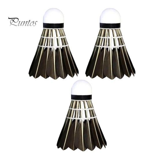 

3/6/12 шт. воланы для бадминтона черные перьевые воланы для бадминтона мячи для тренировок в помещении и на открытом воздухе 3 Pcs