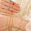 Blumenfee~ Super Funkelndes Zirkon-Kaiserkrone-Blumenarmband Leichter Luxus Zartes Armband Modischer Vielseitiger Schmuck