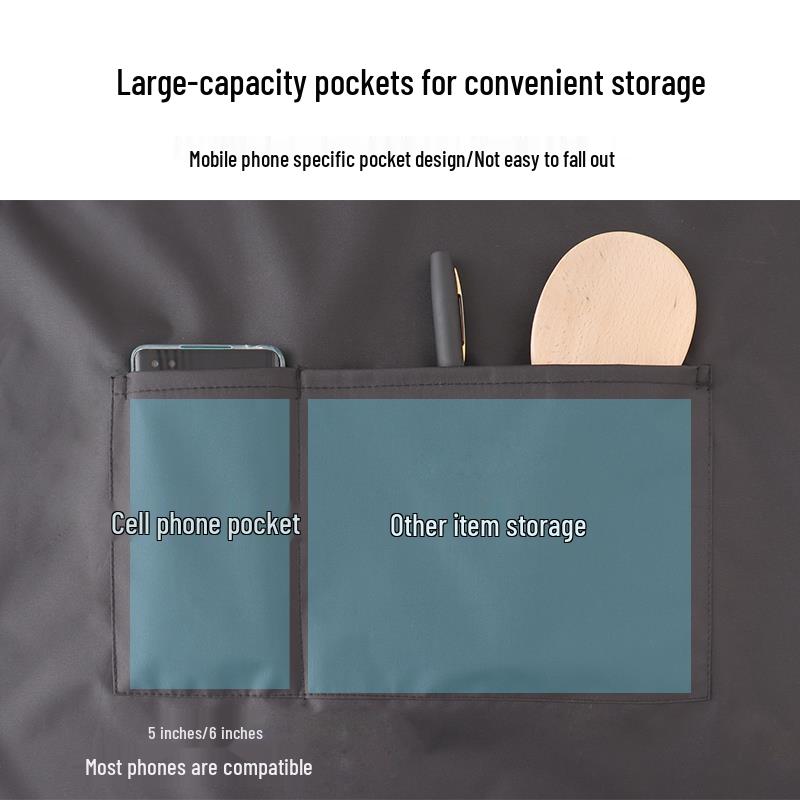 Korean Style Waterproof Unisex Kitchen Apron with Custom Logo