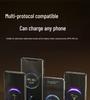 100W Transparent Digital Display Fast Charging Cable, 30W for Apple 14, 66W Type-C Universal Charger