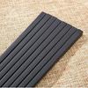 Black Anti-Slip Alloy Chopsticks