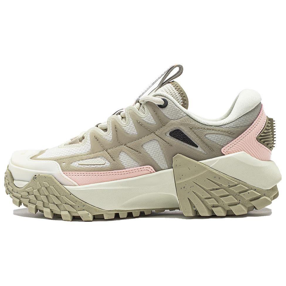 Li Ning CF Linchuan FW Cushioning Slip Resistant Abrasion Resistant Low top Casual Shoes Women's Elm Branch Green AGLT162-2