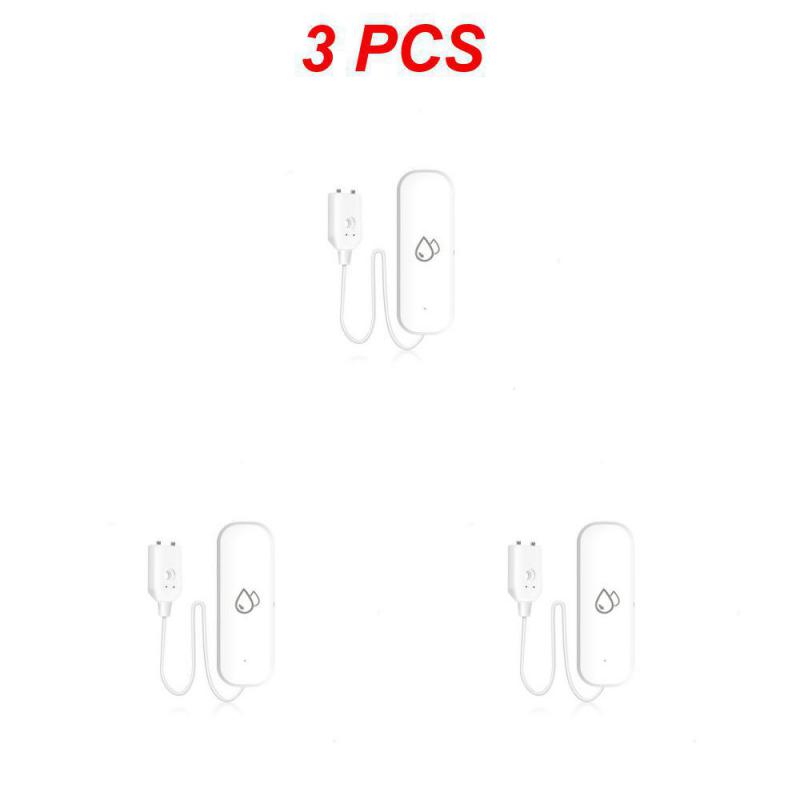 Tuya Water Leakage Sensor Detector Independent WiFi Flood Water Leak Sensor Home Protection Alarm System Smart Life APP Control