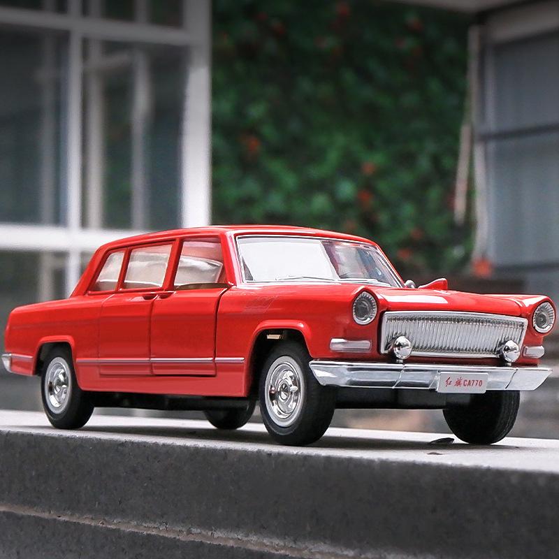 

1:32 HongQI CA770, литой под давлением сплав металла, модель игрушечного автомобиля, транспортные средства, звук и свет для детей, игрушки для мальчиков, подарок