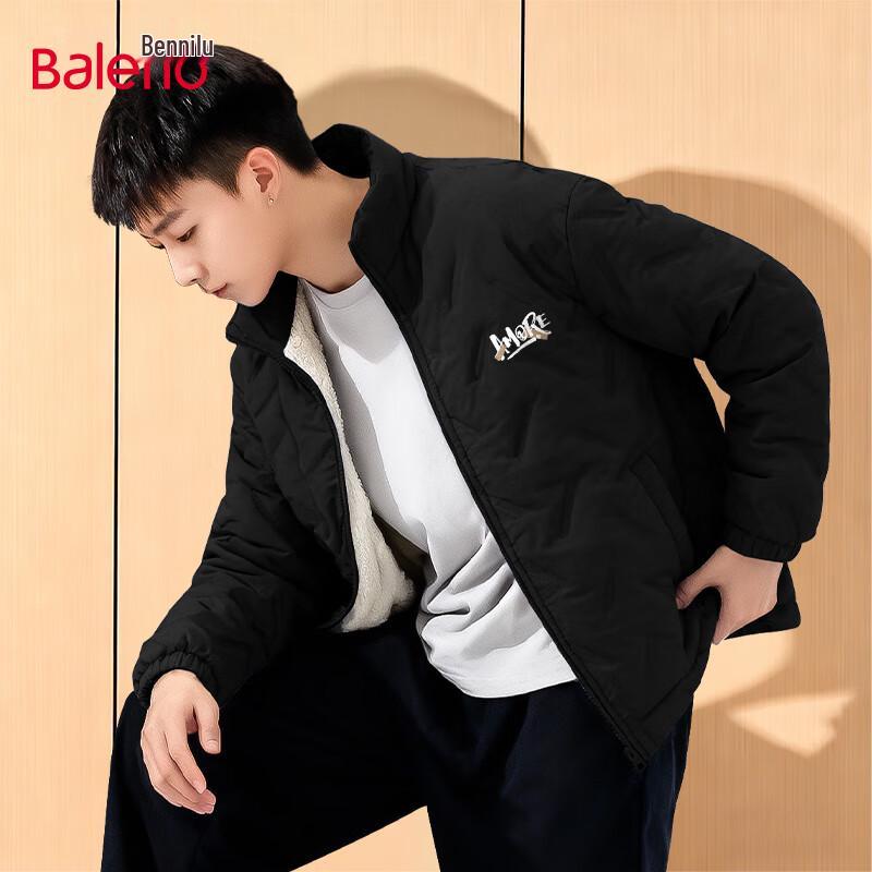 Baleno Men's Stand Collar Padded Winter Jacket