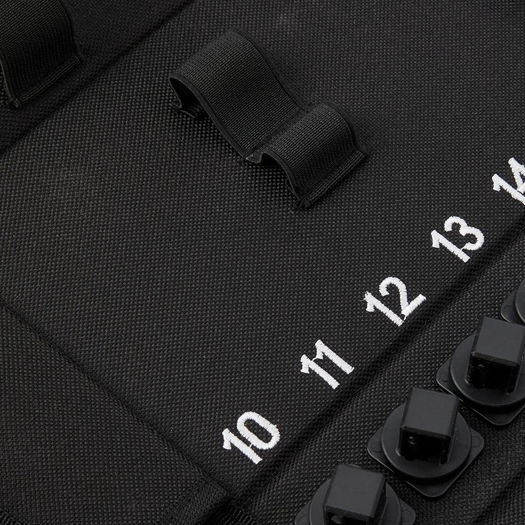 WERA Tool Storage Case for Zyklop Ratchet Wrenches and DR 302 x 126 x 50 136450 1/2" Sockets, mm,