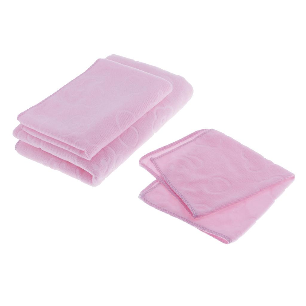 

Towel Sets Bathroom Super Soft Bathtowel Hand Towel & Washcloth