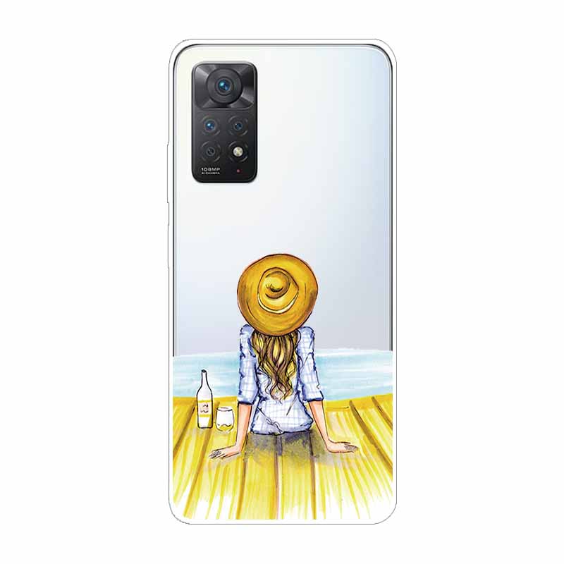 For Xiaomi Redmi Note 11 Pro 5G Case Transparent Soft TPU silicon Phone Cover For Xiaomi Redmi Note11 Pro 4G Case Clear Funda