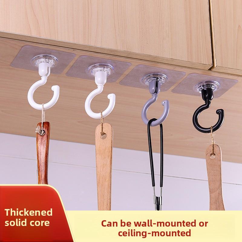 Dedicated for Ceiling Rotary Ceiling Non-punching and Traceless Strong Door Hanging Hook