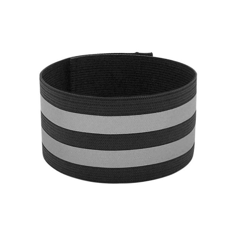 2Pcs Reflective Armband for Wrist Arm Ankle Elastic Wristband Safety Wrist Band Outdoor Sports Night Running Jogging Security