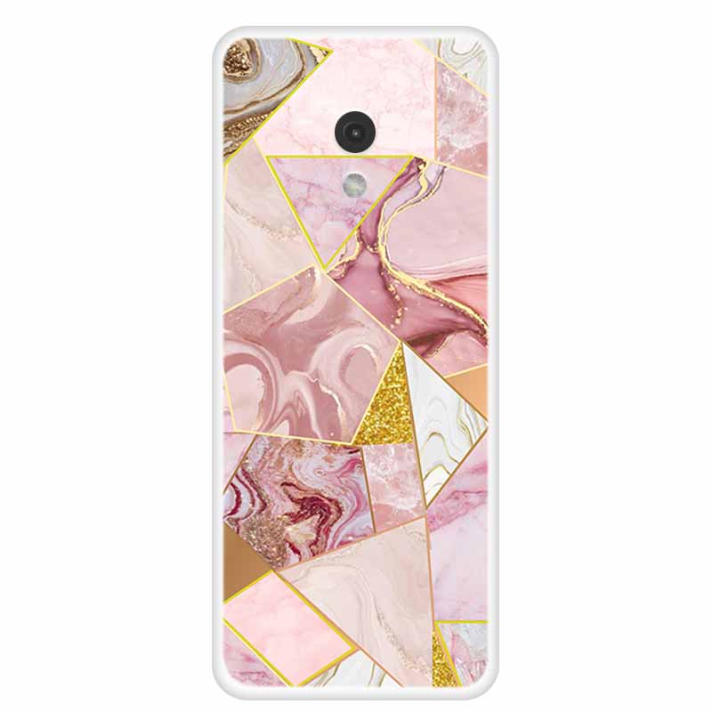 Pour Nokia 215 4G 2024 Coque Nokia 235/220 4G 2024 Marbre Peint Transparente TPU Coque Arrière pour Nokia220 4G Coque de Protection ClearShell