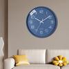 A Modern and Simple Living Room 12-inch Silent, Precise Timekeeping, Clear and Three-dimensional Quartz Wall Clock